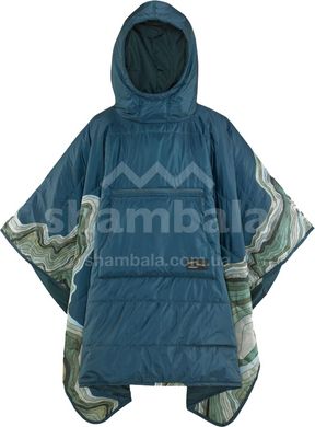 Пончо-одеяло Therm-a-Rest Honcho Poncho, Topo Wave (0040818116227)