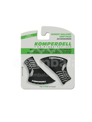 Защита наконечника Komperdell Nordic Walking Pad 12mm (пара), Black (9008687350006)
