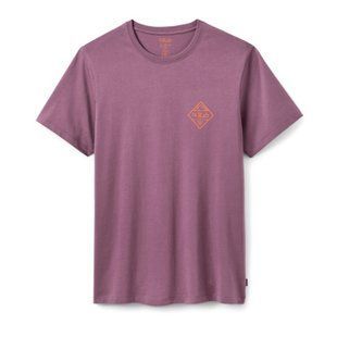 Футболка чоловіча Rab Stance Basecamp Badge Print Tee, Dark Iris , M (RB QCC-44-DRI-MED)