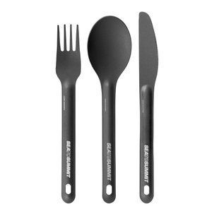 Набір столових приборів Alpha Light Cutlery Set Grey від Sea to Summit (STS ACUTALSET3)