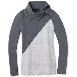 Термокофта жіноча Smartwool wm's Merino 250 Asym Top, Ash Medallion, р. XS (SW 15109.C15-XS)