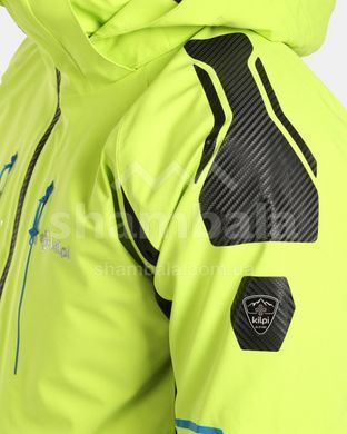 Гірськолижна чоловіча мембранна куртка Kilpi TURNAU-M, 2024, Light Green, M (WM0109KILGNM)