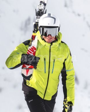 Гірськолижна чоловіча мембранна куртка Kilpi TURNAU-M, 2024, Light Green, M (WM0109KILGNM)