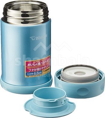 Харчовий термоконтейнер Zojirushi, Aqua Blue, 0,5 л (ZJR SWEAE50AB)