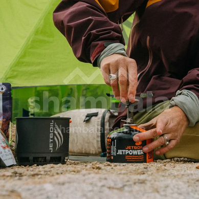 Різьбовий газовий балон Jetboil Jetpower Fuel Blue, 230 г (JB JF230-EU)
