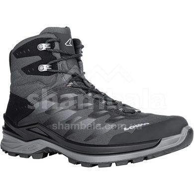 Ботинки трекинговые мужские LOWA Ferrox GTX MID, Black/Anthracite, 44 (4063606402612)