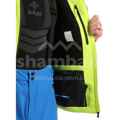 Гірськолижна чоловіча мембранна куртка Kilpi TURNAU-M, 2024, Light Green, M (WM0109KILGNM)