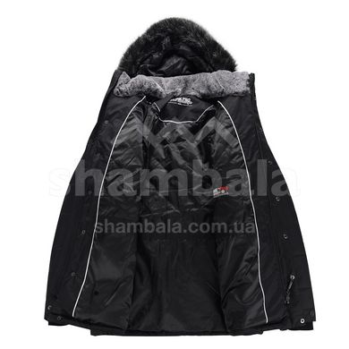 Городская мужская теплая мембранная куртка парка Alpine Pro Molid, Black, M (AP MJCY556,990-M)