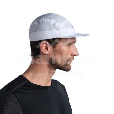 Кепка Buff 5 Panel Go Cap, Solid White, L/XL (BU 119490.000.30.00)