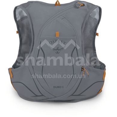 Рюкзак мужской Osprey Duro 6, Phantom Grey/Toffee Orange, M (843820167863)