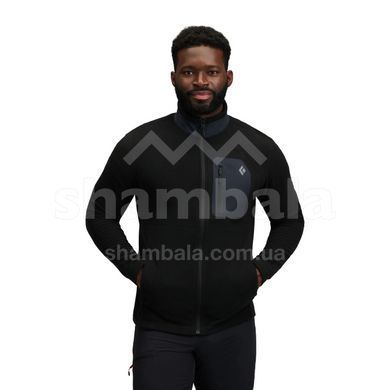 Кофта флисовая мужская Black Diamond M RiftFZ Fleece Jacket, Black/Black, L (BD 7441179008LRG1)