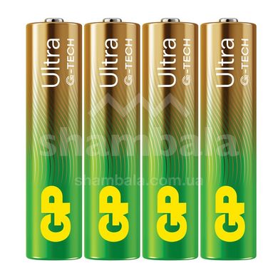 Батарейка GP Ultra Alkaline 1,5V (LR6), 4 шт (GP 15AU21-SB4)