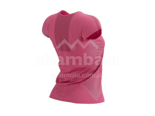 Жіноча футболка Compressport Performance SS Tshirt, Hot Pink/Aqua, M (CMS AW00094B 377 00M)