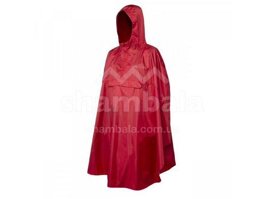 Пончо Trekmates Rove Poncho, chili pepper, One Size (TM-006607/TM-01275)