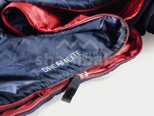 Спальний мішок Deuter DreamLite, Long, Navy Cranberry, Left Zip (DTR 3703021.3524-1-L)