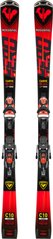 Гірські лижі + кріплення Rossignol Hero Carve Konect NX 12 K GW, Black/Hot Red, 167 cm (RS RRLPJ01)