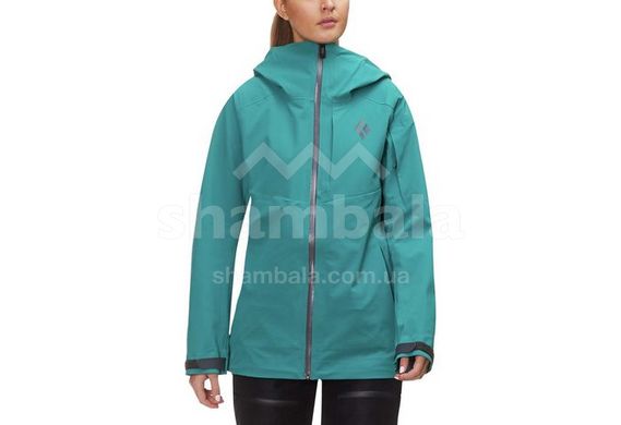 Горнолыжная женская мембранная куртка Black Diamond Recon Strech Ski Shell, S - Evergreen (BD E7O9.317-S)