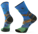Носки мужские Smartwool Hike Targeted Cushion Eagle Print Crew, Laguna/Blue, M (SW SW002684.J96-M)