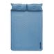 Самонадувний килимок двомісний з подушкою Naturehike CNH22DZ013, 196х132х3см, Blue (6975641889557)