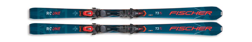 Гірські трасові лижі Fischer RC ONE 73 AR+RS 11 PR T40221, 160 см (P09421)