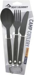 Набір столових приборів Camp Cutlery Set Charcoal від Sea to Summit (STS ACUTLCH)