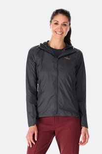 Вітровка жіноча Rab Vital Hoody Wmns, Graphene, 10 (QWS-50-GRH-10)