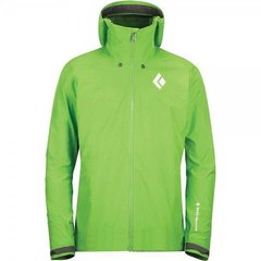 Мембранна чоловіча куртка для трекінгу Black Diamond Liquid Point Shell, S - Vibrant Green (BD OFY3.375-S)