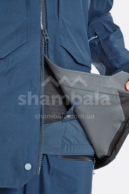 Гірськолижна жіноча мембранна куртка Rab Khroma Converge Jacket Wmns, Tempest Blue, 08 (QFG-28-TMB-08)
