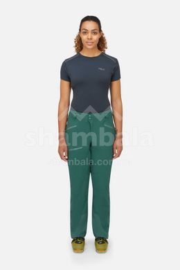 Штаны женские Rab Khroma Diffract Pants Wmns, Green Slate, 12 (QIP-14-GNS-12)