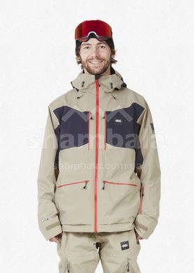 Горнолыжная мужская теплая мембранная куртка Picture Organic Naikoon, S - Stone (MVT291B-S) 2021