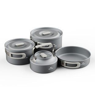 Набір посуду Naturehike CNK2450CF010, Grey (6976507663281)