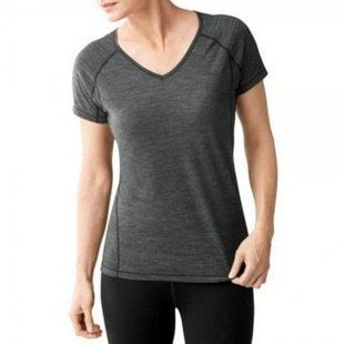 Футболка женская Smartwool PhD Ultra Light Short Sleeve Charcoal, р.S (SW 15142.003-S)