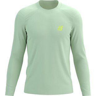 Чоловіча футболка c довгим рукавом Compressport Performance LS Tshirt M, Ice Flow, S (7630102588644)