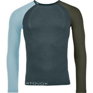 Термофутболка мужская Ortovox 120 COMP LIGHT LONG SLEEVE M, dark arctic grey, XL (8554100034)