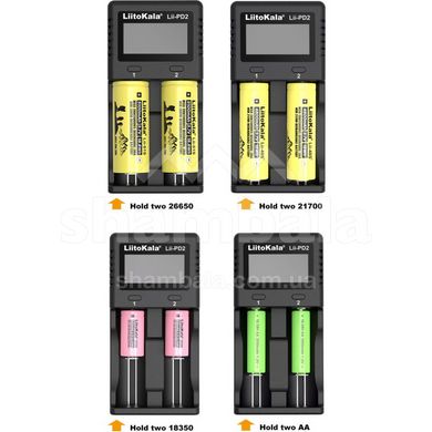 Зарядное устройство для аккумуляторов Liitokala Lii-PD2+car EU charger (Lii-PD2+car)