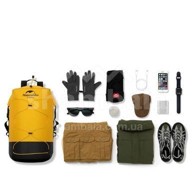 Водонепроникний рюкзак Naturehike NH21FSB04 30, Khaki (6927595788233)