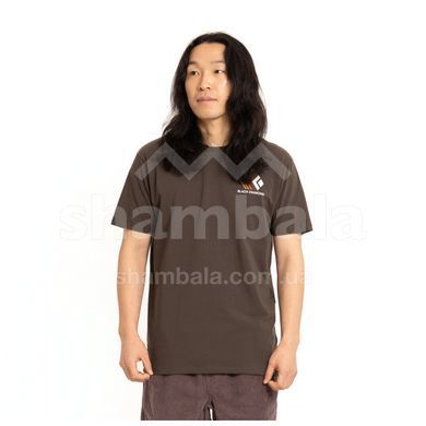 Футболка чоловіча Black Diamond M Faded SS Tee, Basalt, L (BD 7524402025LRG1)