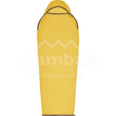 Вкладиш в спальник Sea to Summit Reactor Sleeping Bag Liner, Sulfur Yellow, Standart, Mummy w/ Drawcord, 198 см (STS ASL031061-190906)