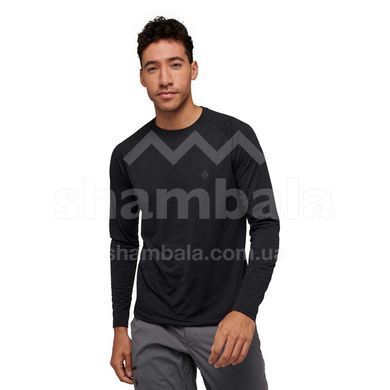 Футболка мужская с длинным рукавом Black Diamond M Lightwire LS Tech Tee, Black, M (BD 7530900002MED1)