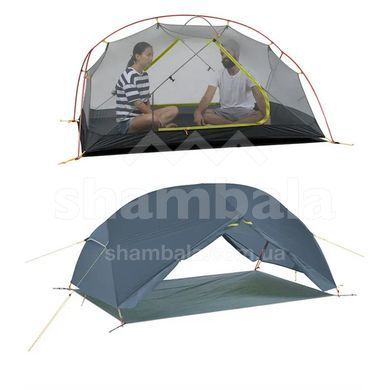 Палатка двухместная ультралёгкая Naturehike Mongar UL NH19M002-J, Dark Blue (100000383)