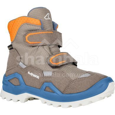 Ботинки детские LOWA Milo Evo GTX MID Jr, Brown/Orange, 34 (4063606699494)