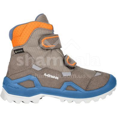 Ботинки детские LOWA Milo Evo GTX MID Jr, Brown/Orange, 34 (4063606699494)