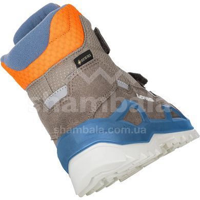 Ботинки детские LOWA Milo Evo GTX MID Jr, Brown/Orange, 34 (4063606699494)