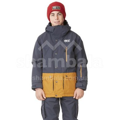 Гірськолижна дитяча тепла мембранна куртка Picture Organic Marcus, M - Dark Blue/Safran (KVT064A-6) 2021