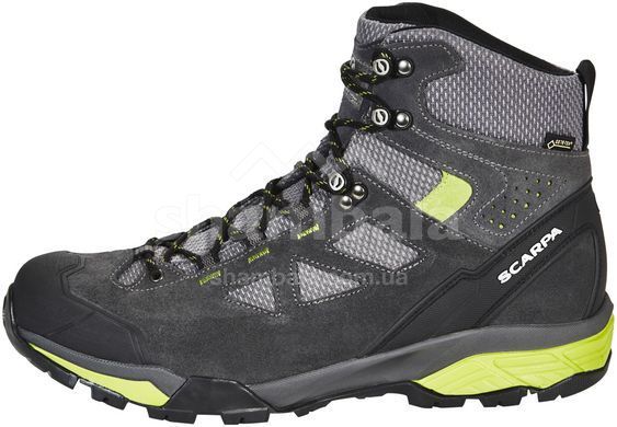 Черевики Scarpa ZG Lite GTX Wide, Dark Gray/Spring, 44 (8025228924527)