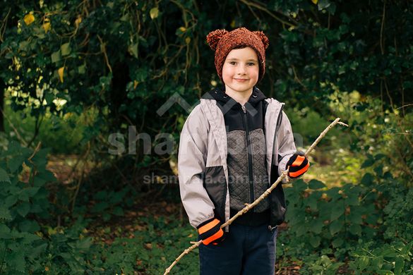Рукавиці водонепроникні дитячі Dexshell Children Mitten, Black/Orange, S (DG536S)