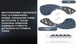 Коврик кемпинговый, каремат Naturehike IXPE CNK2300DZ017, 200х65х2см, Dark Blue (6976023923197)