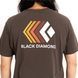 Футболка чоловіча Black Diamond M Faded SS Tee, Basalt, L (BD 7524402025LRG1)