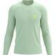 Чоловіча футболка c довгим рукавом Compressport Performance LS Tshirt M, Ice Flow, S (7630102588644)