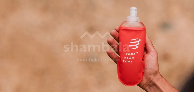 Фляга Compressport ErgoFlask, Red, 300 мл (7630279406307)